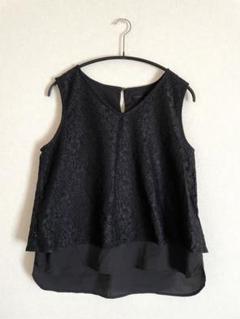 ◎apart by lowrys 花柄レース ノースリーブ Vネックトップス◎