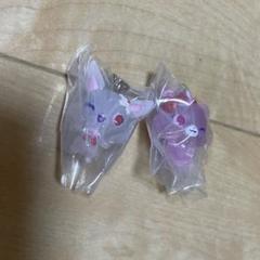 ジュエルペット ガチャガチャ 2種 ガーネット ルビー