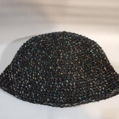 カラフルもどきの帽子 ハンドメイド かぎ編み