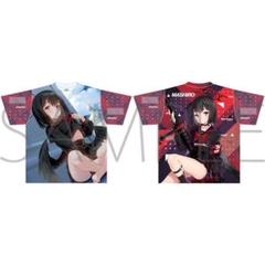 ブルーアーカイブ マシロ フルグラフィックTシャツ Lサイズ