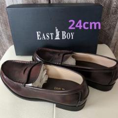 【美品1度のみ着用】EAST BOY ローファー24cm 美品1度のみ着用】EAST BOY ローファー24cm - メルカリ