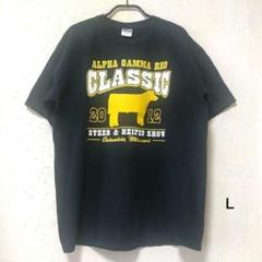 ギルダン STEER & HEIFER SHOW プリントTシャツ農業 牛 L