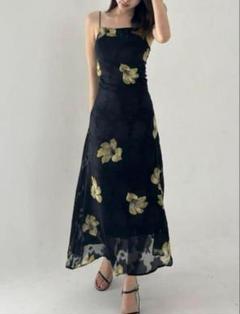 lovan sophisticate flower cami onepiece