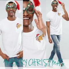 Merry Xmas merry christmas クリスマスTシャツ