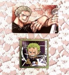 ONE PIECE ゾロ　クリアカード　ウエハース