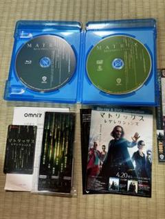 マトリックス　レザレクジョンズ　Blu-ray&DVD 美品　アクスタおまけ付き