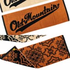 【新品未使用】オールドマウンテン　フェイスタオル　ガラ　ベージュ（クリーム） comforttowelfacegara - OLD MOUNTAIN OFFICIAL