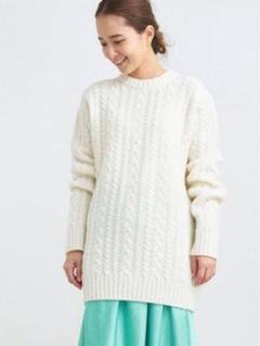 ヨリ yori ニットパーカー プルオーバー パフスリーブ ベージュ F kg7 ヨリ yori ニットパーカー プルオーバー パフスリーブ ベージュ