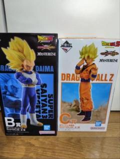 2025年最新】一番くじ ドラゴンボール b賞 孫悟空vsベジータの