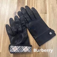 【新品未使用】バーバリー　手袋　カシミヤ　カシミア　ノバチェック　ブラック　黒 三越伊勢丹 | burberry/バーバリー通販 | 手袋 | アクセサリー