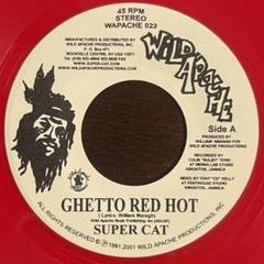 激レアカラー盤 SUPER CAT - GHETTO RED HOT 7インチ