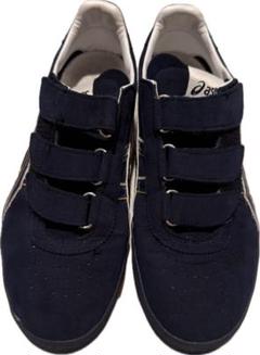 asics ネイビー レフェリーシューズ 美品