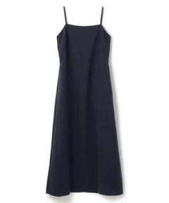 【uncrave】アンクレイヴ／ネイビー キャミワンピース ロング　※美品