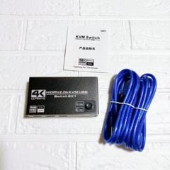 60Hz 4K 2-port USB KVM HDMIスイッチボックス