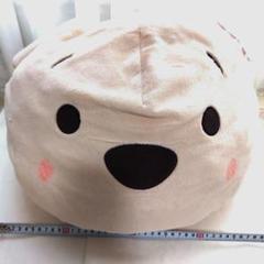 新品未使用 くまのプーさん クッション 桜 大きめ プライズ品