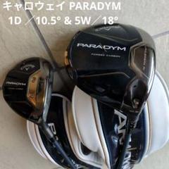 キャロウェイ パラダイム 1D & 5W 2本セット R VENTUS TR 5