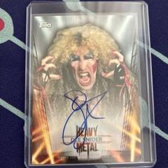 Topps Heavy Metal サイン入りカード
