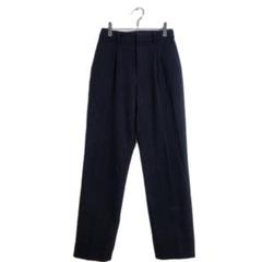 ユニクロ スラックス ストライプ ヒートテック S ストレッチ カジュアル 上品