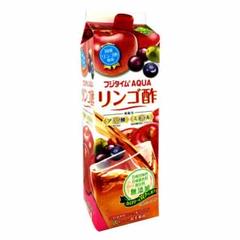 フジタイムAQUA リンゴ酢4本 容器2本