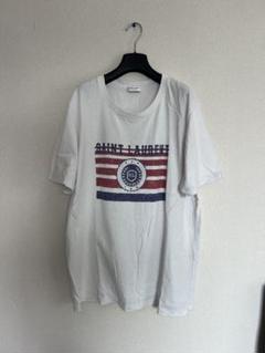 SAINT LAURENT プリント Tシャツ ホワイト XL