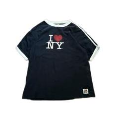 i love ny ringer tee
