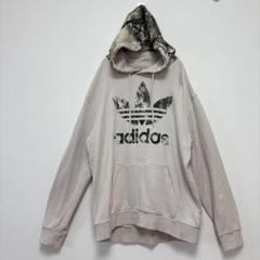adidas/アディダス【XL】パーカー　オリジナルス　ビッグロゴ　フーディ
