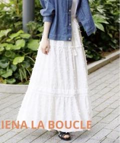 IENA カットワークレース ティアードスカート IENA（イエナ）の「カットワークレース ティアードスカート