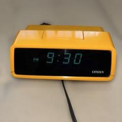 CITIZEN 昭和レトロ　シチズン　デジタル目覚まし時計　5RD605