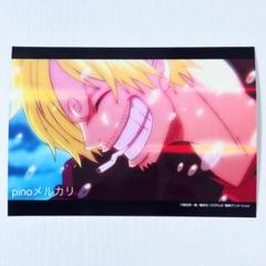 5 ONE PIECE ブロマイド　サンジ　TVアニメ　場面写真　ワンピース