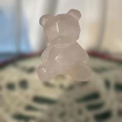 ✨ローズクォーツ✨Sサイズのクマちゃん