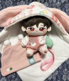専用です♡  20cm ぬいぐるみ　帽子 ぬい服】【PANDAPAN】ぬいぐるみ用着ぐるみキャップ(中華まん