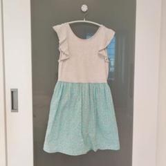 【GAP】ノースリーブ花柄ワンピース 140cm