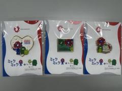 ミャクミャク&モリゾー・キッコロ コラボピンバッジ3点セット
