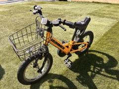 子供用自転車 ハマーキッズ14-TZ（イエロー）14インチ　引き取り希望 14インチ 身長85～105cm 折りたたみ 子供用自転車 ハマーキッズ
