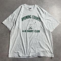 90s USA製 牛 クラブ 記念 vintage T-shirt