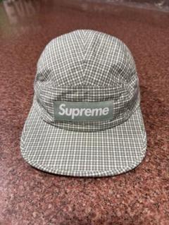 Supreme キャップ　チェック柄 ワークキャップ　グリーン　Week13 Supreme キャップ チェック柄 ワークキャップ グリーン Week13