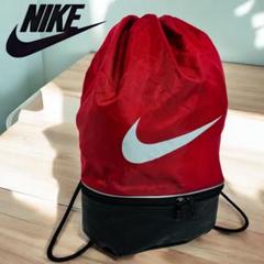 NIKE 90s〜00s 銀タグ ナップサック ショルダーバック y2k 赤