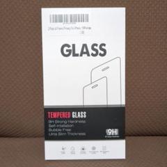 iPhone15 promax用ガラスフィルム 2枚組 ガイド枠付き 新品未開封