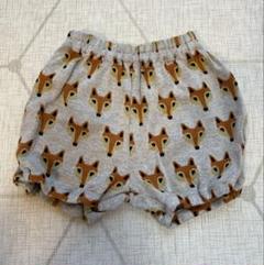 キツネ柄 80サイズ かぼちゃパンツ