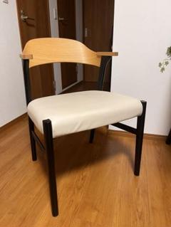中古　KEYUCA Mei ダイニングチェア メープル無垢材 廃番　(4/4) KEYUCA(ケユカ)で取り扱われていた、メイ ダイニングテーブル