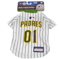 【公式ライセンス品】MLB サンディエゴ パドレス ペット用 Tシャツ 犬服 M 公式ライセンス品】MLB サンディエゴ パドレス ペット用 Tシャツ