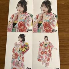 cutie street 桜庭遥花 ポスター 振袖 CUTIESTREET 生写真 振袖 桜庭遥花 4枚 - メルカリ