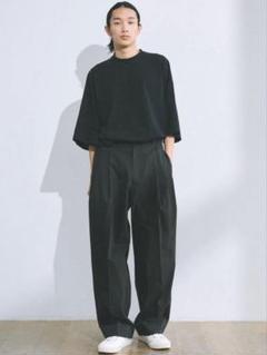 【裾上げ済み・注意事項あり】 deres drape pants ドレープパンツ SITRY スラックス 2Tuck Drape Wide Pants/2タック ドレープ
