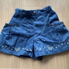 アナスイミニ　デニムショートパンツ　100cm