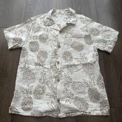 美品ZARA kids パイナップルアロハシャツ134センチ