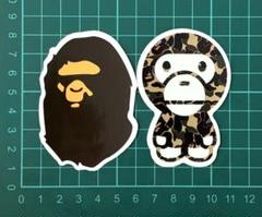 A BATHING APE のシール　　非売品 非売品☆A BATHING APE ステッカー 84 - メルカリ
