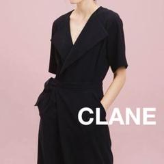 clane W FACE MESH ONE PIECE ブラック　新品未使用 CLANE W FACE MESH ONE PIECE