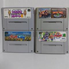 スーパーファミコン　4本セット