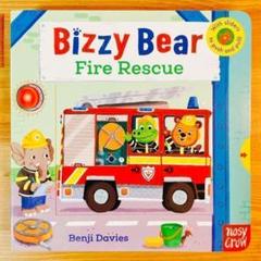 洋書 Bizzy bear Fire Rescue 英語絵本 仕掛け絵本