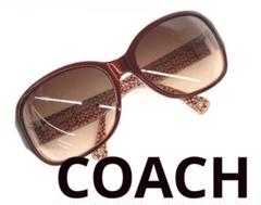 COACH コーチ KARIS サングラス S757A バーガンディ バタフライ